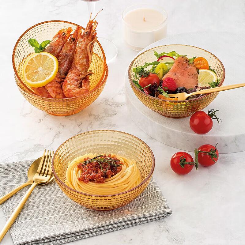 VISIONS Corning Янтарный Хрустальный Набор из 2-х мисок