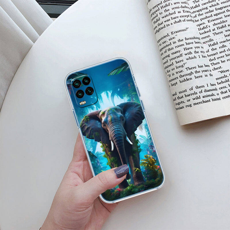 MH8 Animal Elephant Phone Case for Motorola Edge 20 30 S30 40 50 Fusion Lite Plus Pro Neo Ultra One Power Action Macro Hyper Vision Zoom