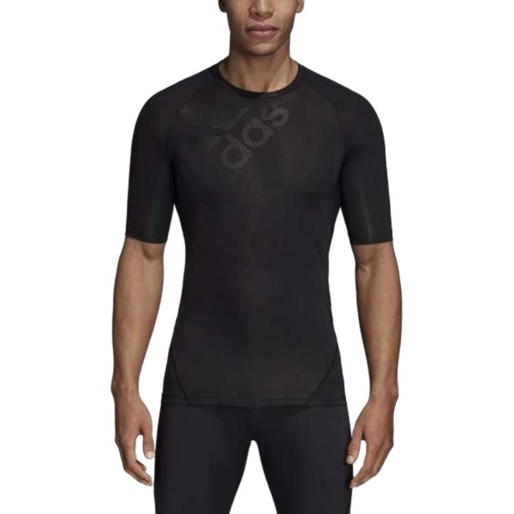 adidas Футболка X Ask Tec Tee Ss, удобная мягкая футболка с коротким рукавом, мужские топы, черный цвет CY1972