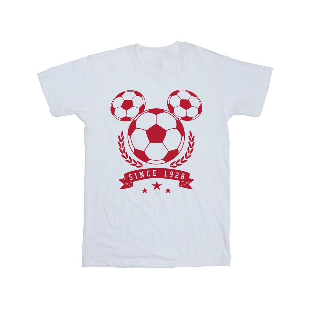 Disney Mens Mickey Football Head T-Shirt