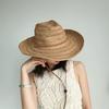 Straw hat women's summer sun protection visor hat big eaves hat sun hat beach hat outdoor travel hat fashion cowboy hat