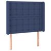 VidaXL LED Headboard Bedroom Furniture Single Bed Accessory Headboard Bed Frame Interior Blue 3124470