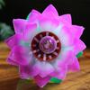 1 шт. буддийская лампа лотоса красочная лампа лотоса настольная декоративная лампа для домашней медитации поклонения буддизму храм