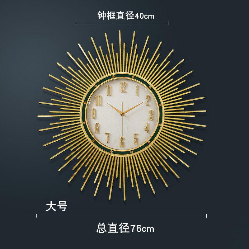 Современный домашний декор, роскошные большие настенные часы, украшение для гостиной, простые скандинавские часы, настенные часы для ресторана, настенные художественные часы