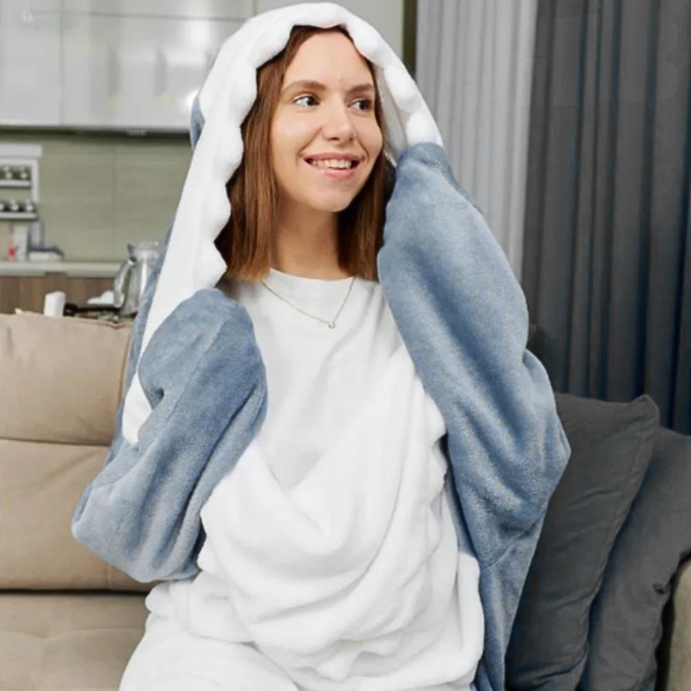 Shark Costume, Shark Pajamas, Shark Sizes, Blue Blanket, White Sleeping Bag