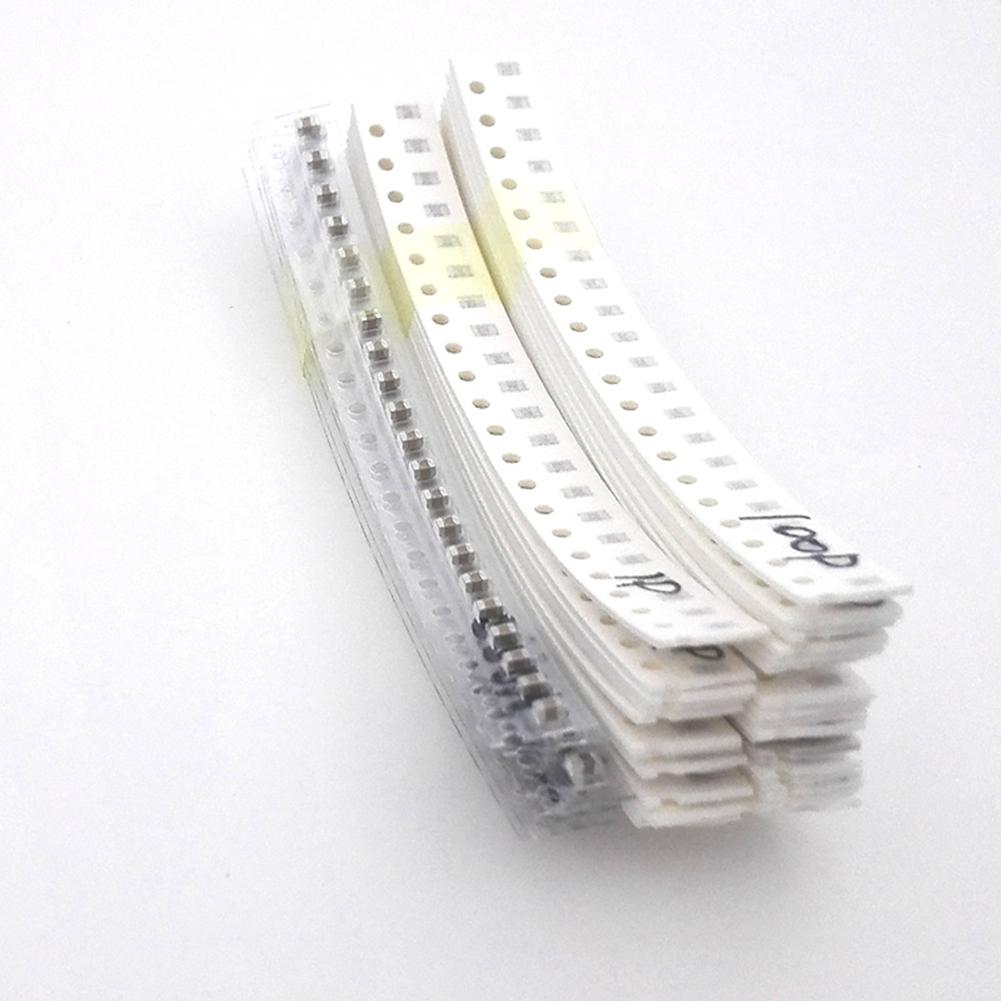 720 Pcs 0603 0805 1206 SMD Capacitor Kit 36 Kinds High Resistance 1pF~10uF Capacitors For Repair Work Experiments