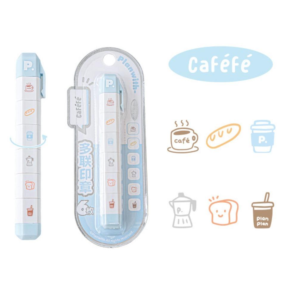 Cartoon To Do List Journal Stamp Detachable Diary Seal Cute Seal Pen  Kids Gift School Stationery