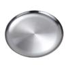 New Stainless Steel Flat Dish Plate Insulated Thick Buffet Platter for Bbq Dish Plates  Kitchen Accessories Pasta Plate