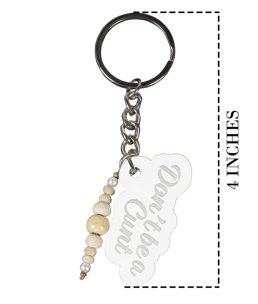 Inkdotpot Funny Keychain Don T Be A ** Acrylic Engraved Keychain Funny Adult Sarcastic Novelty