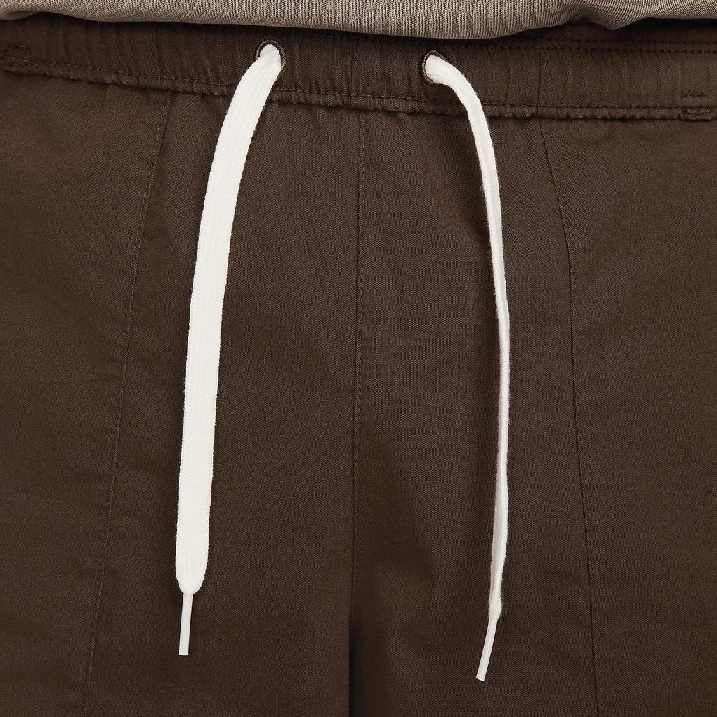 Nike Эластичные однотонные карманные повседневные шорты мужские шорты барочно-коричневые FN3217-237