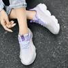 Ladies Sneakers Women's Mesh Flats Shoes Woman Lace Up Breathable Casual Female Shoe Comfort Candy Color Solid Ladies Plus Size