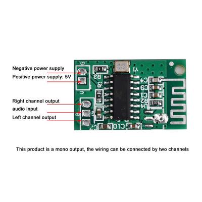 5V 3W Bluetooth 5.0 Аудио Модуль Моно Выход Bluetooth Приемник Плата Мини Усилитель для Электронных Наборов