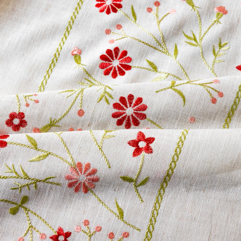 Шторы в стиле бохо с бахромой в винтажном стиле для гостиной, спальни, вышитые шторы для раздвижных дверей в фермерском доме с кисточками, карманные шторы