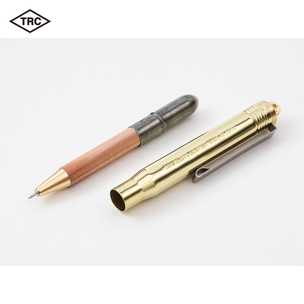 DESIGNPHIL MIDORI Travelers Company TRC Латунная шариковая ручка Solid Limited Edition с 36726006 Ручка, Латунь, Карточка,