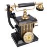 Винтажный телефон Декоративная смоляная модель Ретро телефон настенное искусство статуя бар кафе окно декор рабочего стола