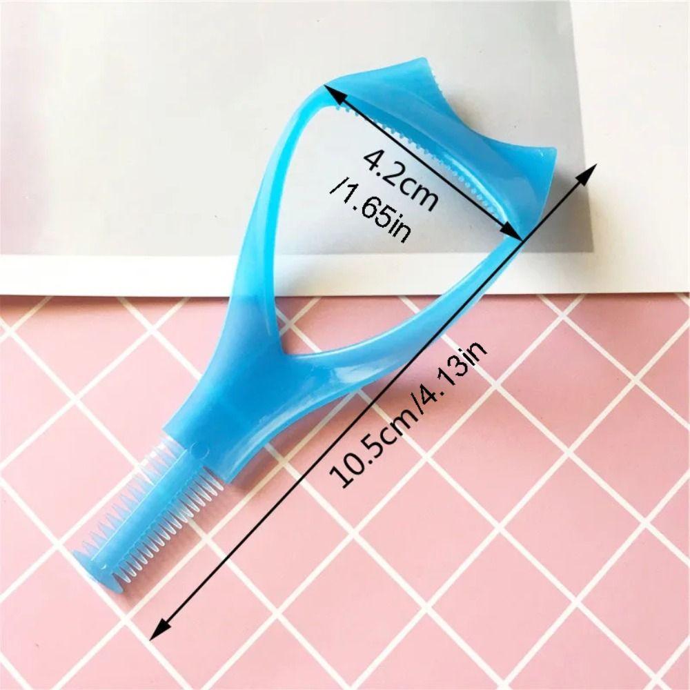 Cosmetic Accessories Mascara Shield Guard Plastic Eyelash Comb Beauty Eyelash Tools  Makeup Tools