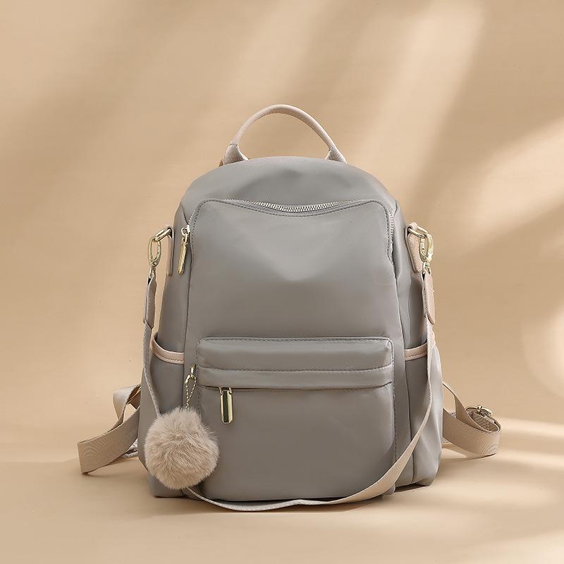 Women's Anti-Theft Oxford Canvas Backpack - 2025 Korean Fashion Trend, Stylish Travel Bag