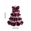 DIY Crochet Christmas Tree Kit DIY Crochet Knitting Material Kit Christmas Crochet Kit Festive Crochet Tree Crafts for Beginners