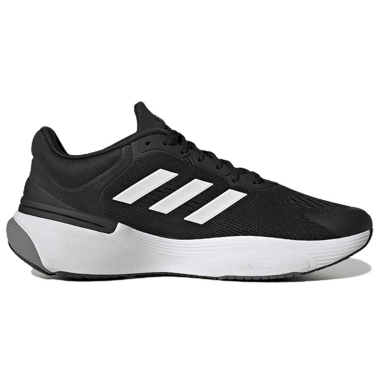 adidas Response 3 Черно-белые мужские кроссовки Core-Black Cloud-White GW1371