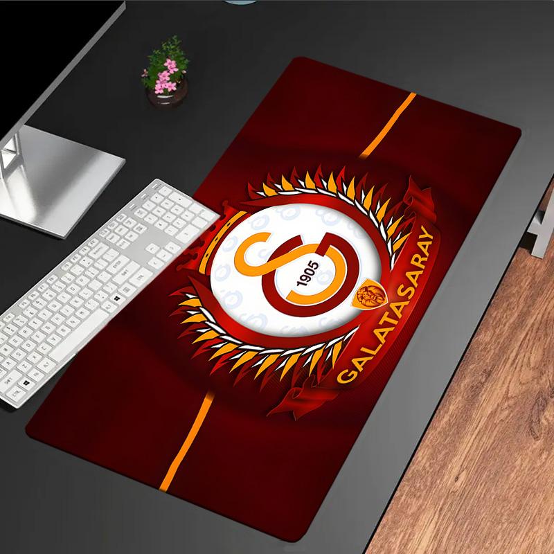 Galatasaray Football Club Mouse Pad, Rubber Base, Mouse Pad for Gamers and Office Use, Gaming Desk , Easy To Clean Mat Christmas fan gifts