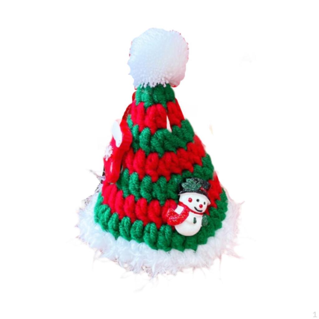 Рождественская шапка для собак, праздничное украшение, головной убор, зима для вечеринки, Хэллоуина, фестиваля