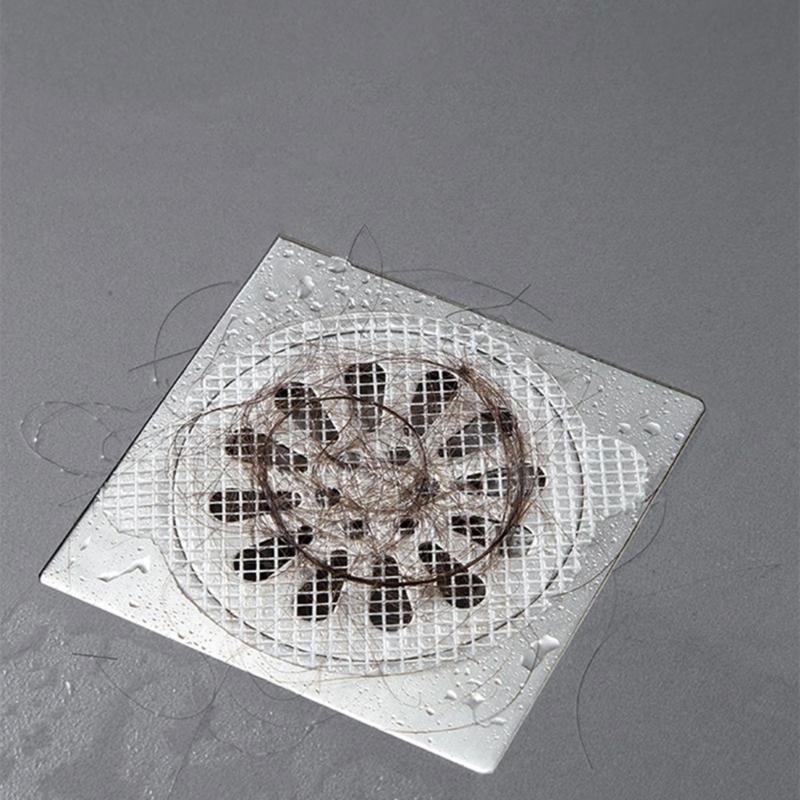 Round Kitchen Floor Drain Stickers Convenient Kitchen Sink Drain Cover Effective Round Kitchen Drain Cover for Kitchen