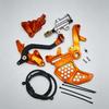 Rear Brake Caliper Bracket Kit Disc Rotor Adapter for Ultra Bee  Surron Light Bee Talaria X3