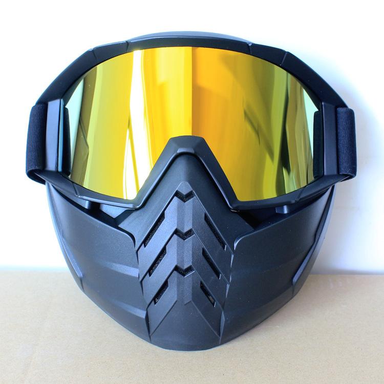 Face mask, goggles, wind and sand protection eyewear, motorcycle off-road helmet, glasses for outdoor sports