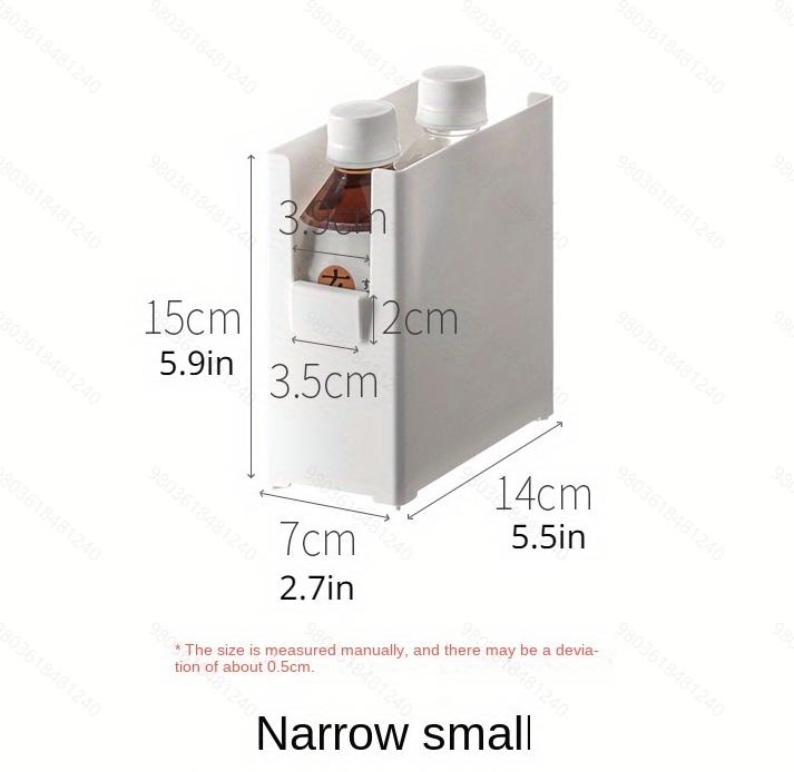 1 шт. пластиковый органайзер для ящика, многосекционные коробки для хранения для кухонных шкафов, косметики и настольных принадлежностей, прочный