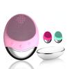 Electric Face Cleaner Sonic Silicone Facial Cleansing Brush Electric Ultrasonic Vibrating Face Massager Mini Pore Deep Cleaning