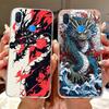 Для Huawei Nova 3i INE-LX1 INE-LX2 Чехол для телефона с рисунком «Крутой Дракон и Тигр» Для Huawei Nova3i Мягкие силиконовые TPU чехлы