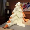 Large White Goose Plush Pillow - Stuffed Toy & Hugging Doll