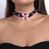Харajuku Ожерелье-чокер Панк Сексуальный Заклепки Заявление Ожерелье-воротник Украшения
