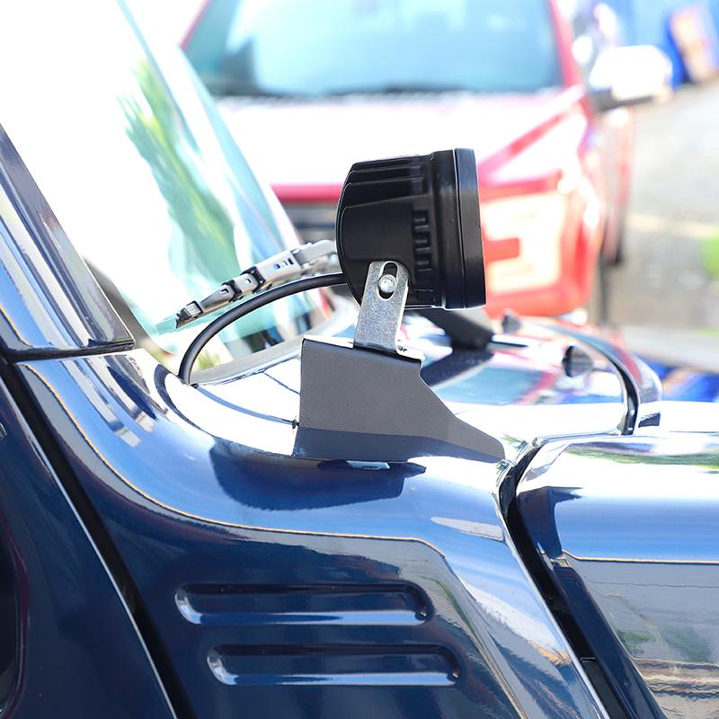 A-pillar Lamp Bracket Holder Rack Light Mount Support Stand For Suzuki Jimny 2019 Up Exterior Accessories