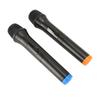 2pcs Wireless Microphone USB Dynamic Cordless Microphone Portable Handheld Microphone for Karaoke Singing Presentation
