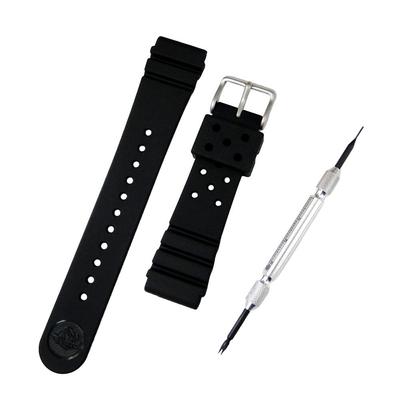 [Оригинальный авторизованный розничный продавец SEIKO для внутреннего рынка] 22 мм полиуретановый ремешок для дайверов Seiko DAL1BP со съемником пружинных стержней и простыми инструкциями