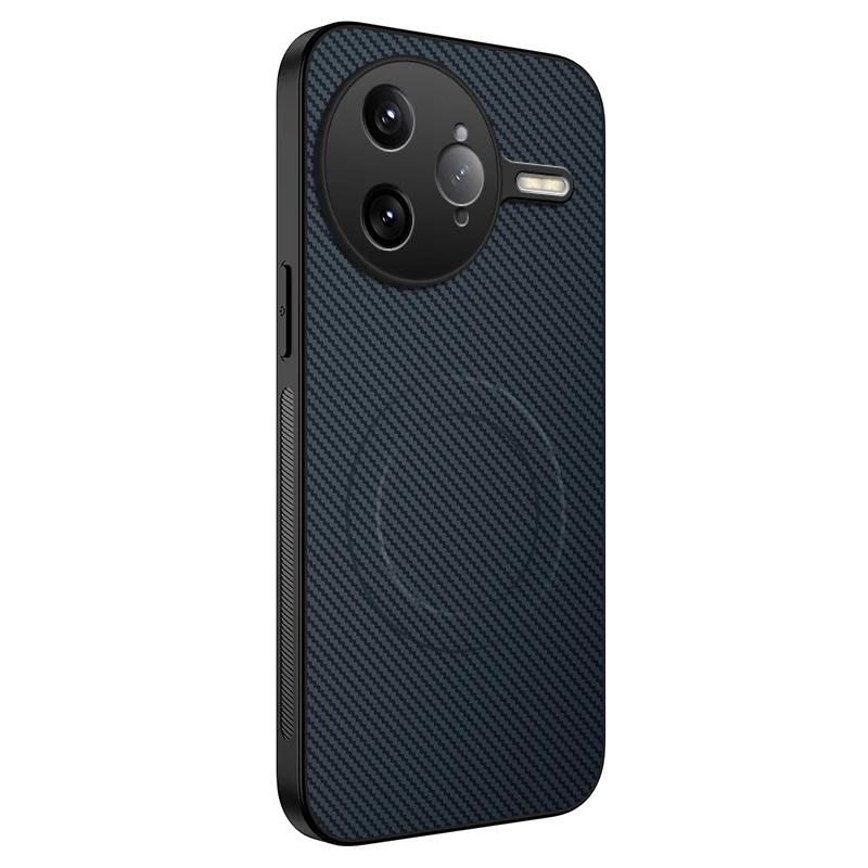 Для Redmi K80 Pro Чехол для телефона Магнитная беспроводная зарядка Полная защита объектива Ударопрочный силиконовый кожаный чехол-накладка Чехлы