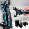Electric Shaver Rechargeable Electric Beard Trimmer Shaving Machine for Men Beard Razor Wet-Dry Dual Use Washable