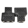 New RJ45 Splitter Adapter 1 To 2 Ways Dual Female Ports CAT5/6/7 LAN Ethernet Cable