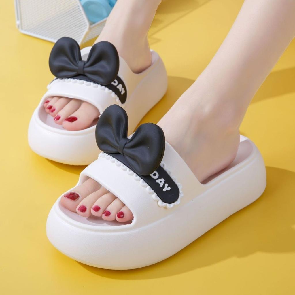 Beach Sandals Home Slippers for Women Cute Indoor Outdoor Non-Slip Summer Platform Slides Slippers Thick Sole