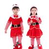 Радостный рождественский эльф наряд для малыша для рождественской вечеринки костюм Клауса