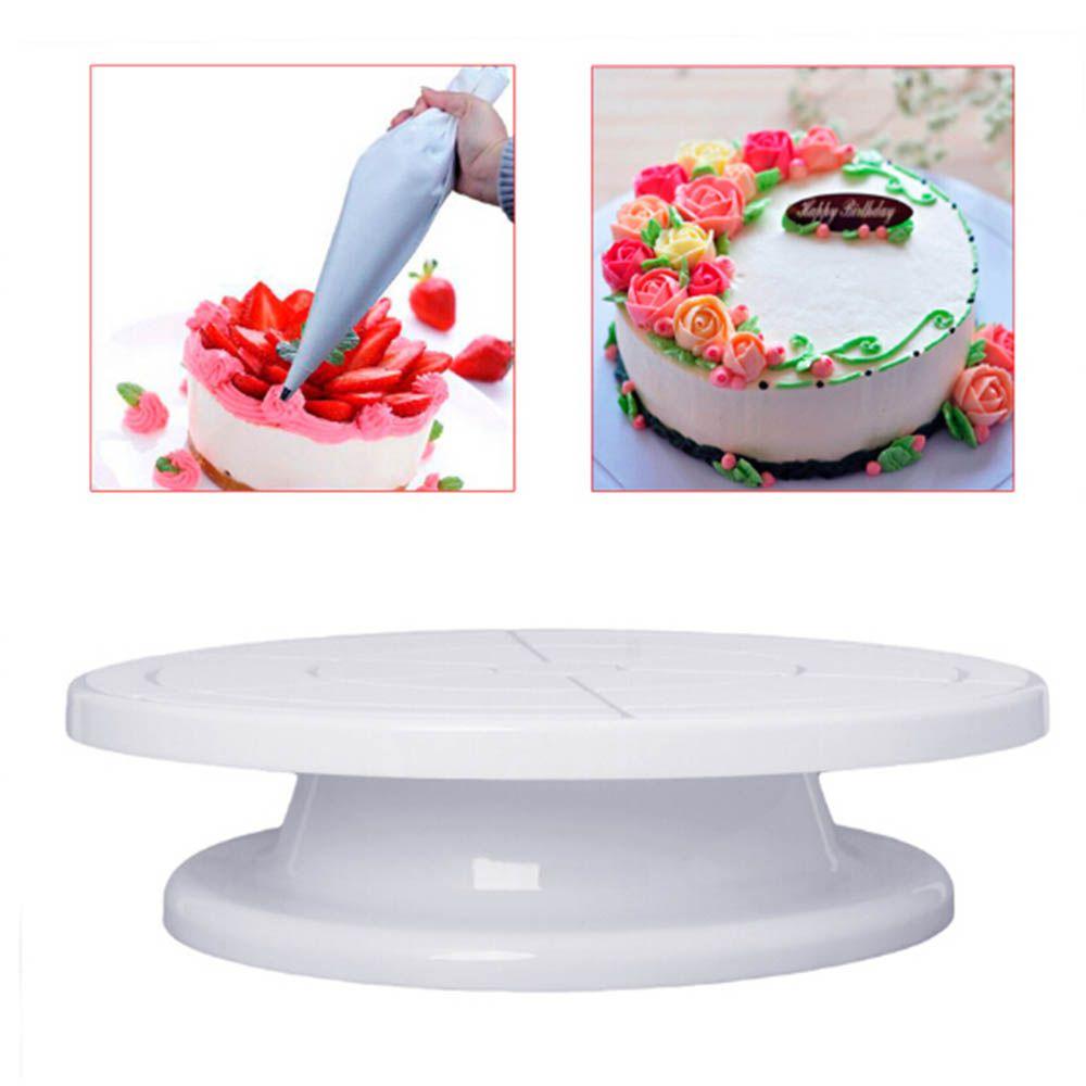 Украшение Кекса Кухонное Ремесло Инструменты для Выпечки Вращающаяся Подставка для Демонстрации Поворотный Столик для Торта Вращающаяся Платформа