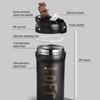 Leakproof Insulated Water Bottle Stainless Steel Vacuum Flask Portable Insulated Cup