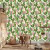 Colorful Leaves and Flowers Wallpaper for Living Room and Bedroom 50x1000