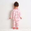 MIKIHOUSE HOT BISCUITS Long Sleeve Pajamas for Boys and Girls, Baby/Kids' Clothing, Pink, 90cm, 70-7340-146