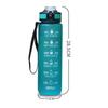 1L Water Bottle With Straw Large Capacity Cup With Hand Strap For Riding Leak Proof Drinking Outdoor Portable Gym Fitness Jugs