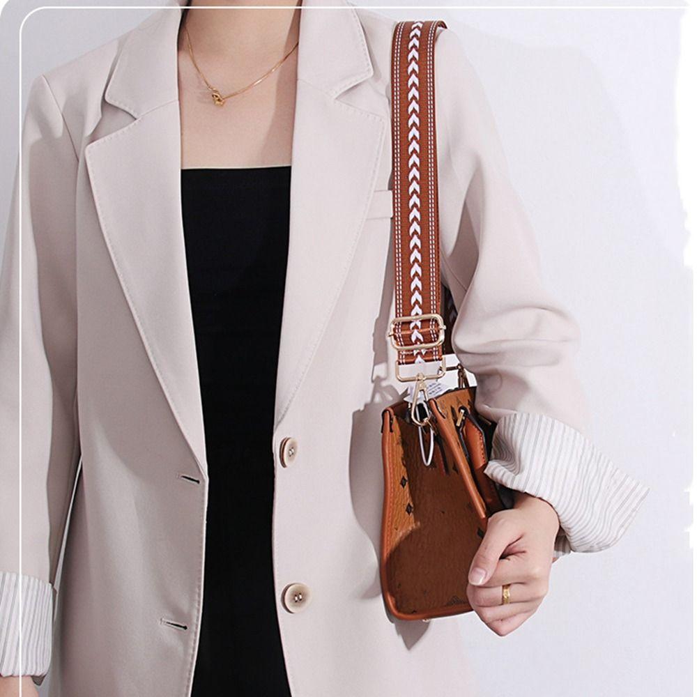 Модный широкий сменный ремень, однотонные сумки, аксессуары, подходят для сумок на одно плечо