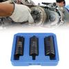 3 PCS 18mm 20mm 22mm Motorcycle Clutch Nut Removal Motorcycle Repair Wrench Tool Clutch Sleeve Starter Disk Removal Tool Four-claw Sleeve