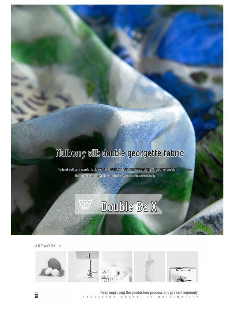 Женская блузка из набивного шелка тутового дерева, крепдешина, для пляжа, топ для отпуска, весенний наряд