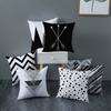 Nordic Black and White Geometry Cushion Cover Sofa Throw Pillows Cover Decorative Couch Pillows Modern Simple Pillowcase